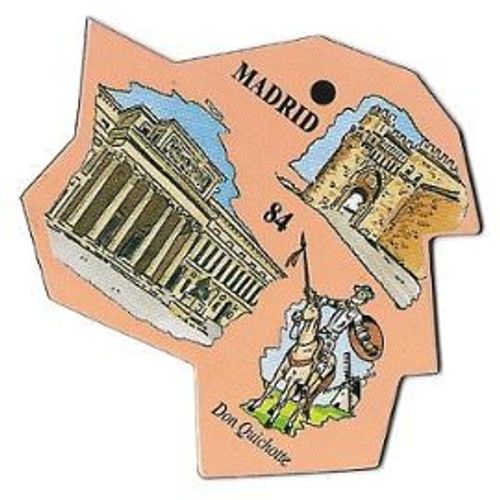 Magnet Le Gaulois N°84 Madrid