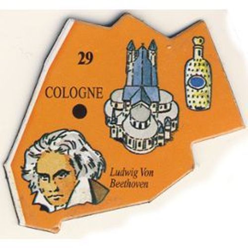 Magnet Le Gaulois - Europe - N° 29 "Cologne"