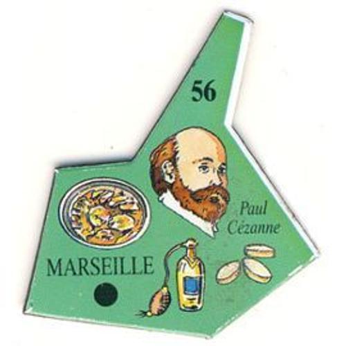 Magnet Le Gaulois - Europe - N° 56 "Marseille"