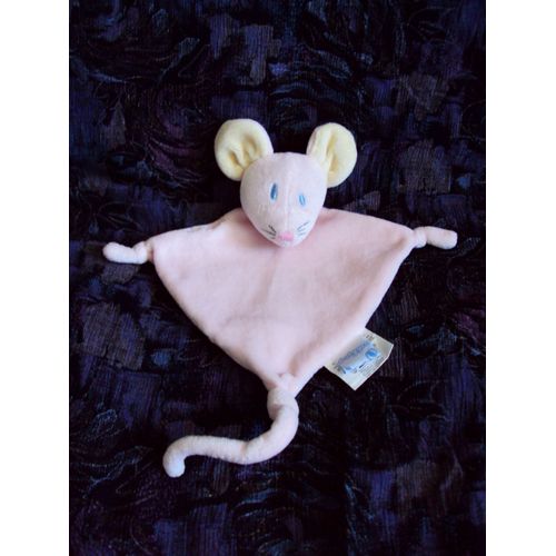 Doudou Souris Rose/Jaune By Babygro