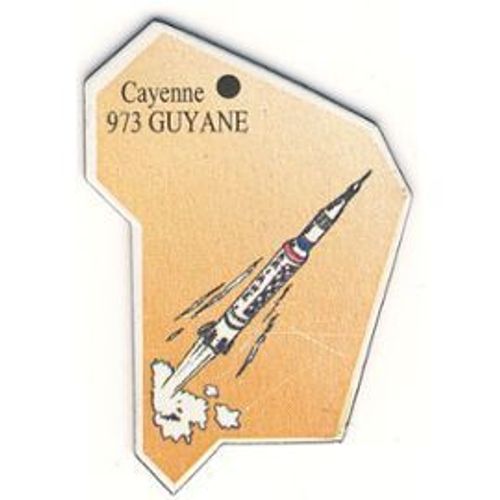 Magnet Le Gaulois - France - Département 973 "Guyane"