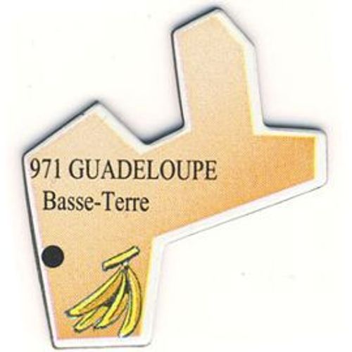 Magnet Le Gaulois - France - Département 971 "Guadeloupe"