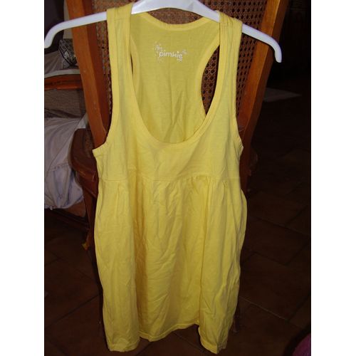 T-Shirt Pimkie Sans Manche Jaune