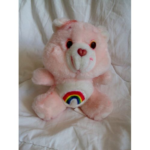 Peluche Bisounours Rose Vintage