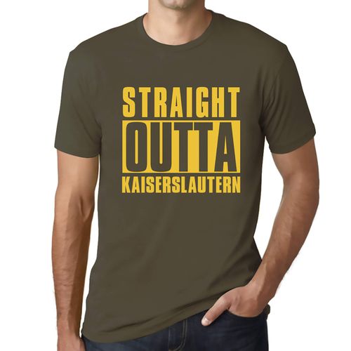 Homme Tee-Shirt Tout Droit Sorti De Kaiserslautern - Straight Outta Kaiserslautern - T-Shirt Graphique Éco-Responsable Vintage Cadeau Nouveauté