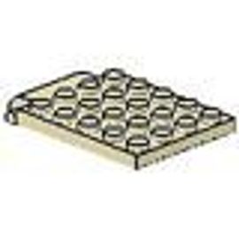 ACCESSOIRES LEGO  PLAQUE SABLE 4X5 AVEC CHARNIERE