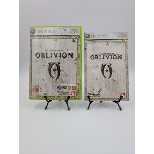 Jeu Xbox 360 The Elder Scrolls Iv (4) Oblivion En Boite, Complet (Boite Uk)