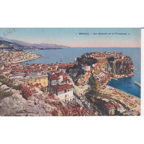 Monaco - Vue Générale De La Principauté - Tbe - Réf 061 864