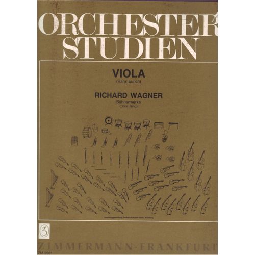 Orchester Studien Wagner Viola