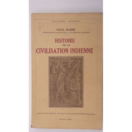 Histoire De La Civilisation Indienne