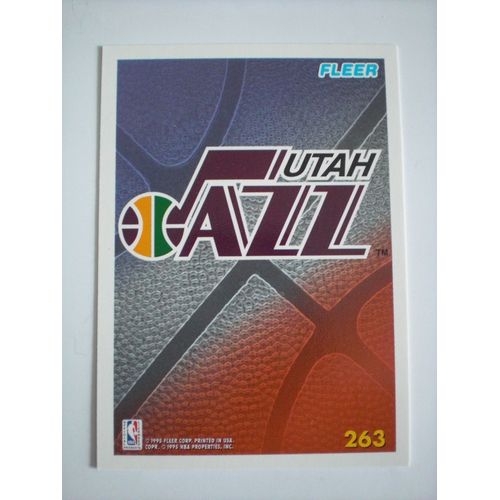 Utah Jazz - Fleer 94-95 - N°263