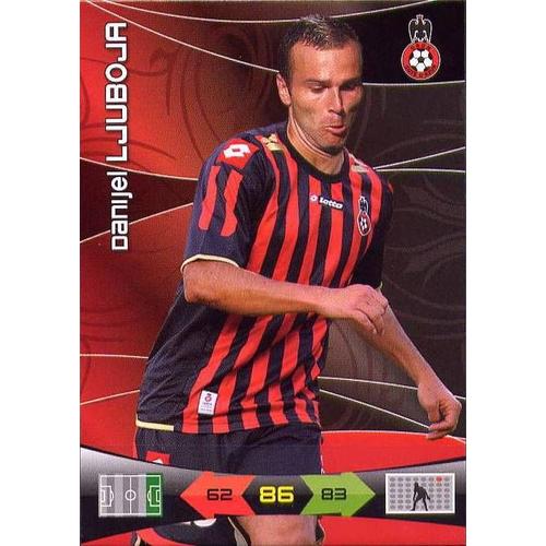 Carte Football Panini Adrenalyn 2011 Danijel Ljuboja Nice