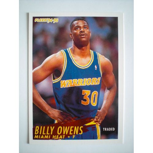 Billy Owens - Fleer 94-95 - N°122