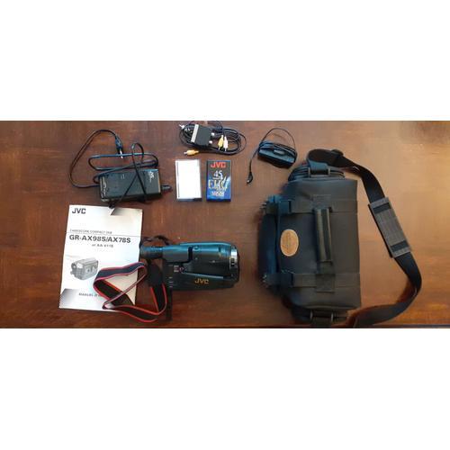 Caméscope JVC AX98S/AX78S avec accessoires