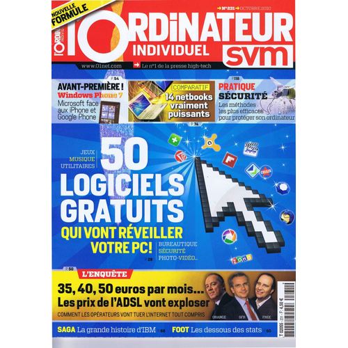 L'ordinateur Individuel N°231 50 Logiciels Gratuits Qui Vont Réveiller Votre Pc