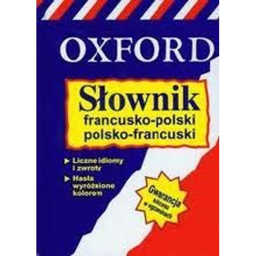 Slownik Francusko-Polski Polsko-Francuski