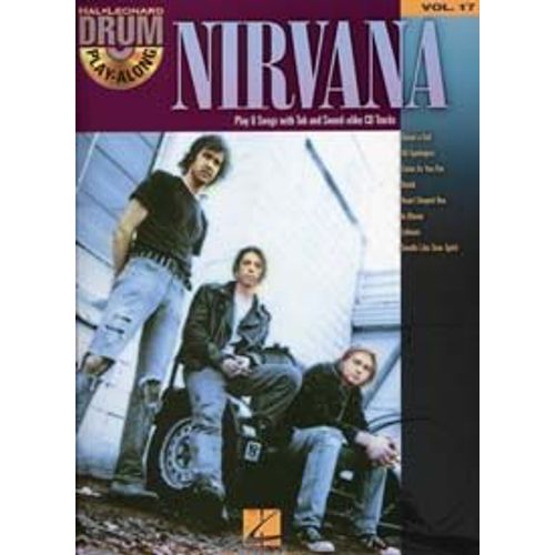 Nirvana - Drum Play-Along Vol. 17 Book/Online Audio