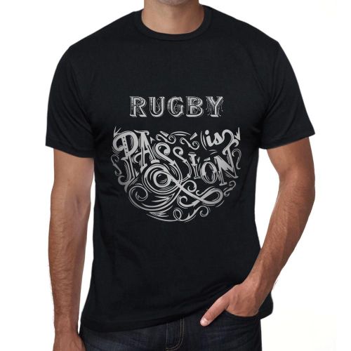 Homme Tee-Shirt Le Rugby Est Une Passion - Rugby Is Passion - T-Shirt Graphique Éco-Responsable Vintage Cadeau Nouveauté
