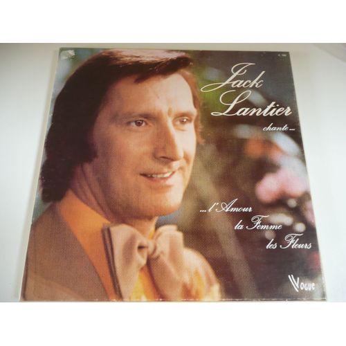 Coffret 3 Disques Et Livret De Photos Jack Lantier Chante L' Amour La Femme Les Fleurs