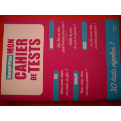 Mon Cahier De Tests