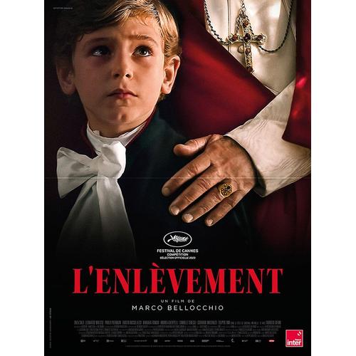 L'enlèvement (Rapito) - Véritable Affiche De Cinéma Pliée - Format 40x60 Cm - De Marco Bellocchio Avec Enea Sala, Leonardo Maltese, Paolo Pierobon - 2023