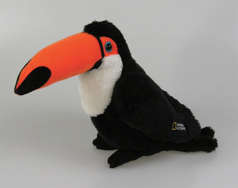 National Geographic Peluche Oiseau Exotique 14 Cm