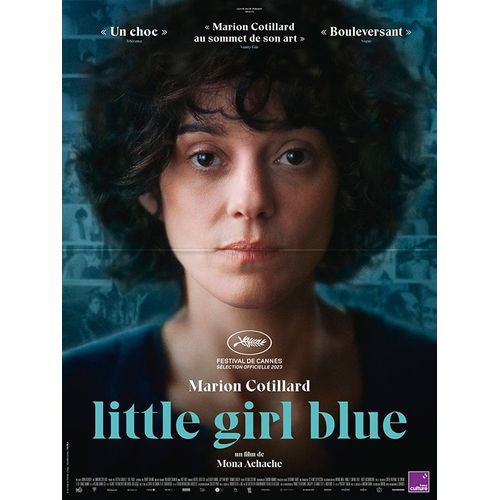 Little Girl Blue - Véritable Affiche De Cinéma Pliée - Format 40x60 Cm - De Mona Achache Avec Marion Cotillard, Marie Bunel, Pierre Aussedat, Jean Genet - 2023