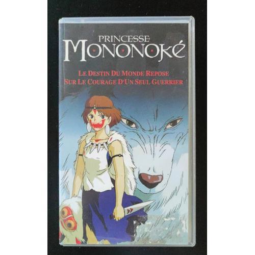 K7 Vhs Princesse Mononoké De Miyazaki Studio Ghibli