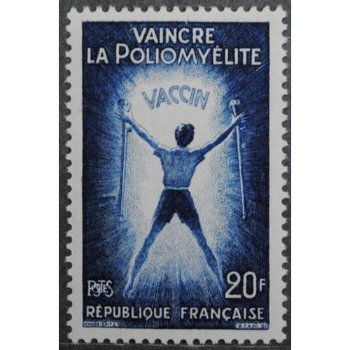 Pour Vaincre La Poliomyélite Année 1959 N° 1224 Yvert Et Tellier Luxe
