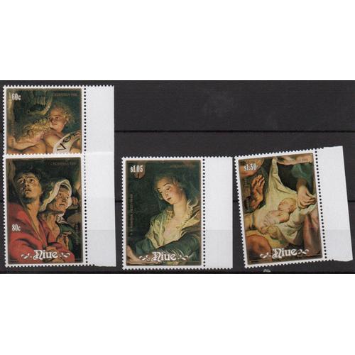 Niue Timbres Noël 1988