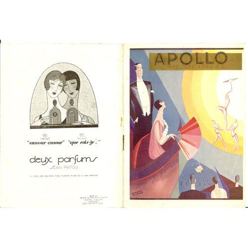 Programme Théatre De L'apollo 1927-28