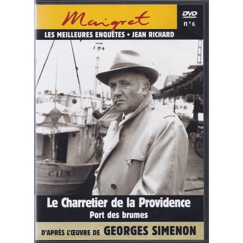 Les Meilleures Enquetes De Maigret  No 6 Le Charretier De La Providence + Port Des Brumes Avec Jean Richard