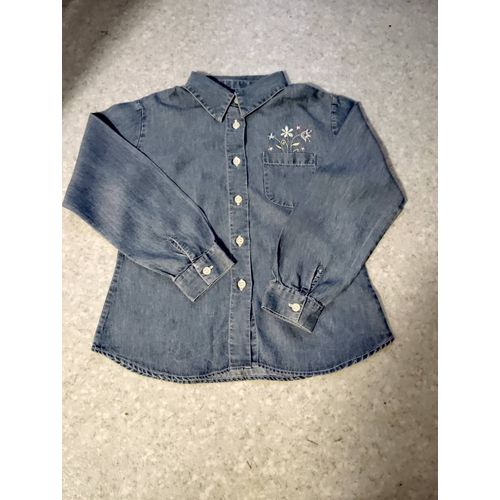 Chemise En Jean's Fille Taille 8 Ans