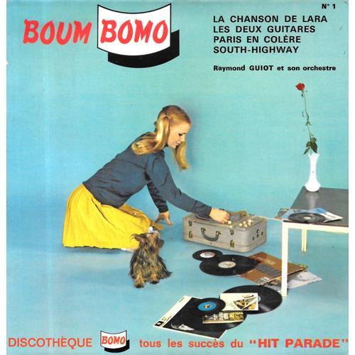 Raymond Guiot (Boum Bomo N°1) : La Chanson De Lara / Paris En Colère / South Highway / Les Deux Guitares [Vinyle 45 Tours 7" Ep] 1966
