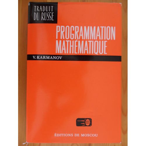 Programmation Mathématique