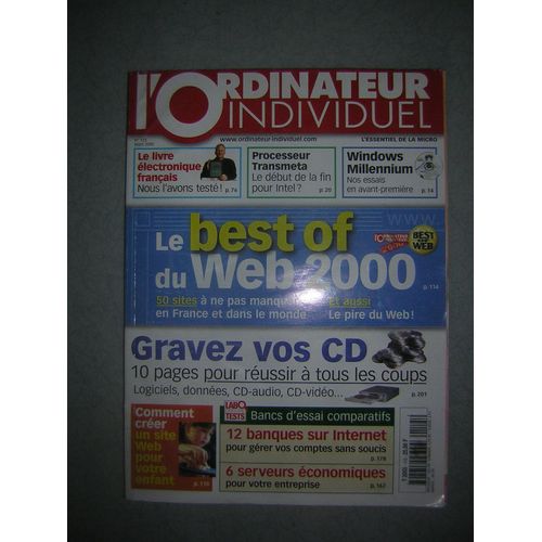 L'ordinateur Individuel  N° 115 : Le Best Of Web 2000