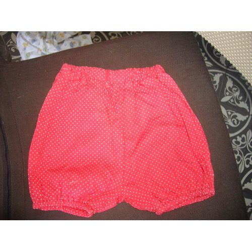 Short Aubisou Fille 12 Mois