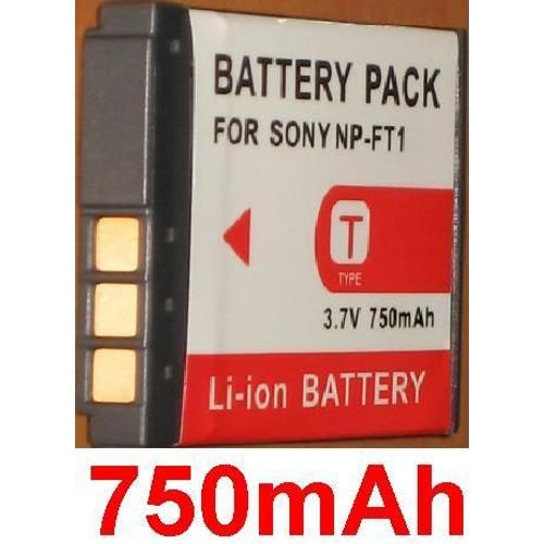 Batterie Pour SONY Cyber-Shot DSC-T10 (W) **750mAh**
