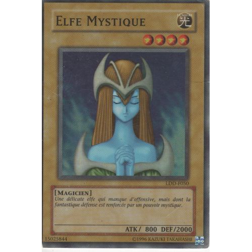 Carte Yu-Gi-Oh! "Elfe Mystique" Super Rare Ldd-F050
