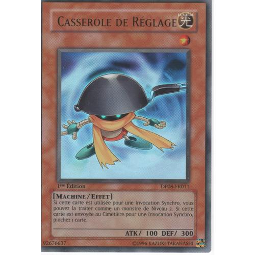 Carte Yu-Gi-Oh! "Casserole De Réglage" Ultra Rare Dp08-Fr011