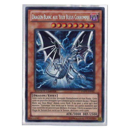 Yu-Gi-Oh Dragon Blancs Aux Yeux Bleus Corrompu - Ymp1-Fr002 - Secrète Rare