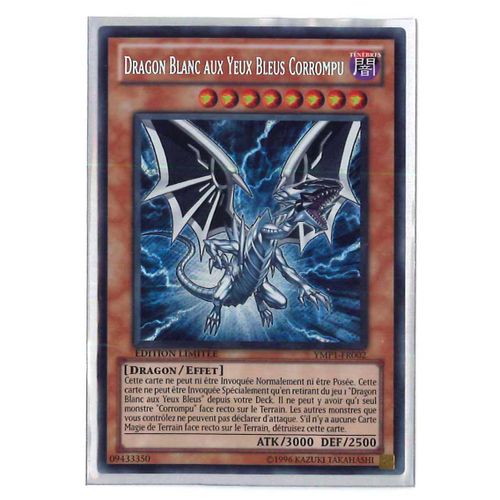 Yu-Gi-Oh Dragon Blancs Aux Yeux Bleus Corrompu - Ymp1-Fr002 - Secrète Rare