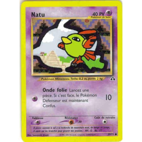 Pokemon - Natu - Français - 59/75