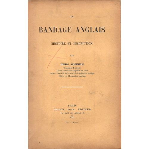 Le Bandage Anglais Le Bandage Anglais