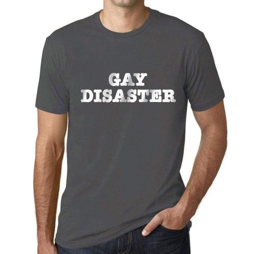 Homme Tee-Shirt Lgbt Gay Catastrophe - Lgbt Gay Disaster - T-Shirt Graphique Éco-Responsable Vintage Cadeau Nouveauté