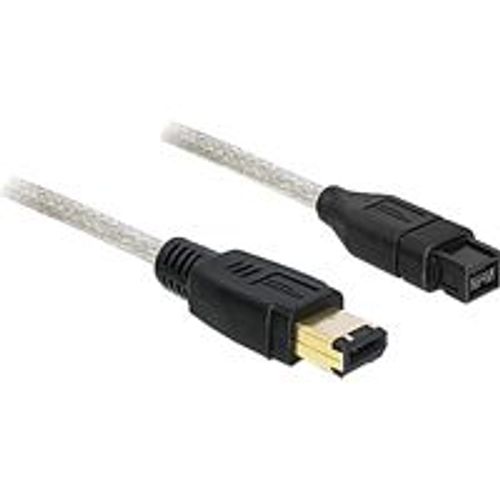 Delock - Câble IEEE 1394 - FireWire 800 (M) pour FireWire 6 broches (M) - 2 m