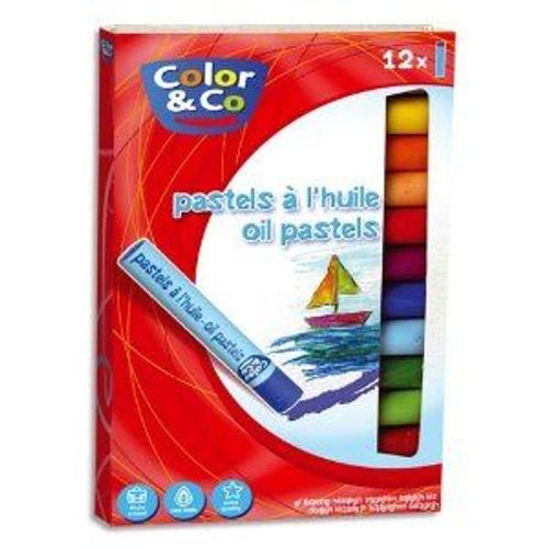 Pastels À L'huile X12
