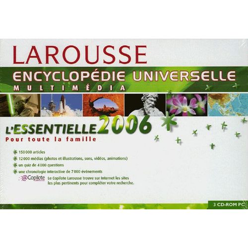 Encyclopédie Universelle Larousse Essentielle 2006