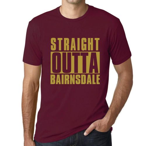 Homme Tee-Shirt Tout Droit Sorti De Bairnsdale - Straight Outta Bairnsdale - T-Shirt Graphique Éco-Responsable Vintage Cadeau Nouveauté