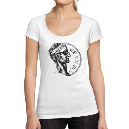 Femme Tee-Shirt Veni Vidi Vici T-Shirt Graphique Éco-Responsable Vintage Cadeau Nouveauté